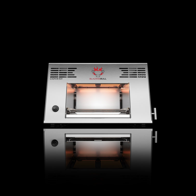 Blazing Bull 2 Burner Portable Liquid Propane Infrared 13000 BTU Gas